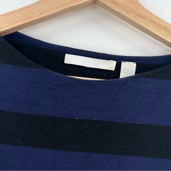 HUGO Boss striped knit long sleeve top - Picture 5 of 7
